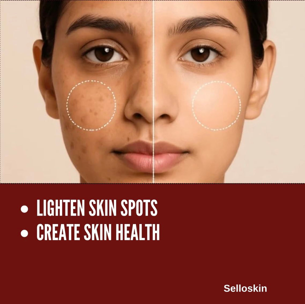 Selloskin Vitamin C Serum closeup texture shows smooth finish