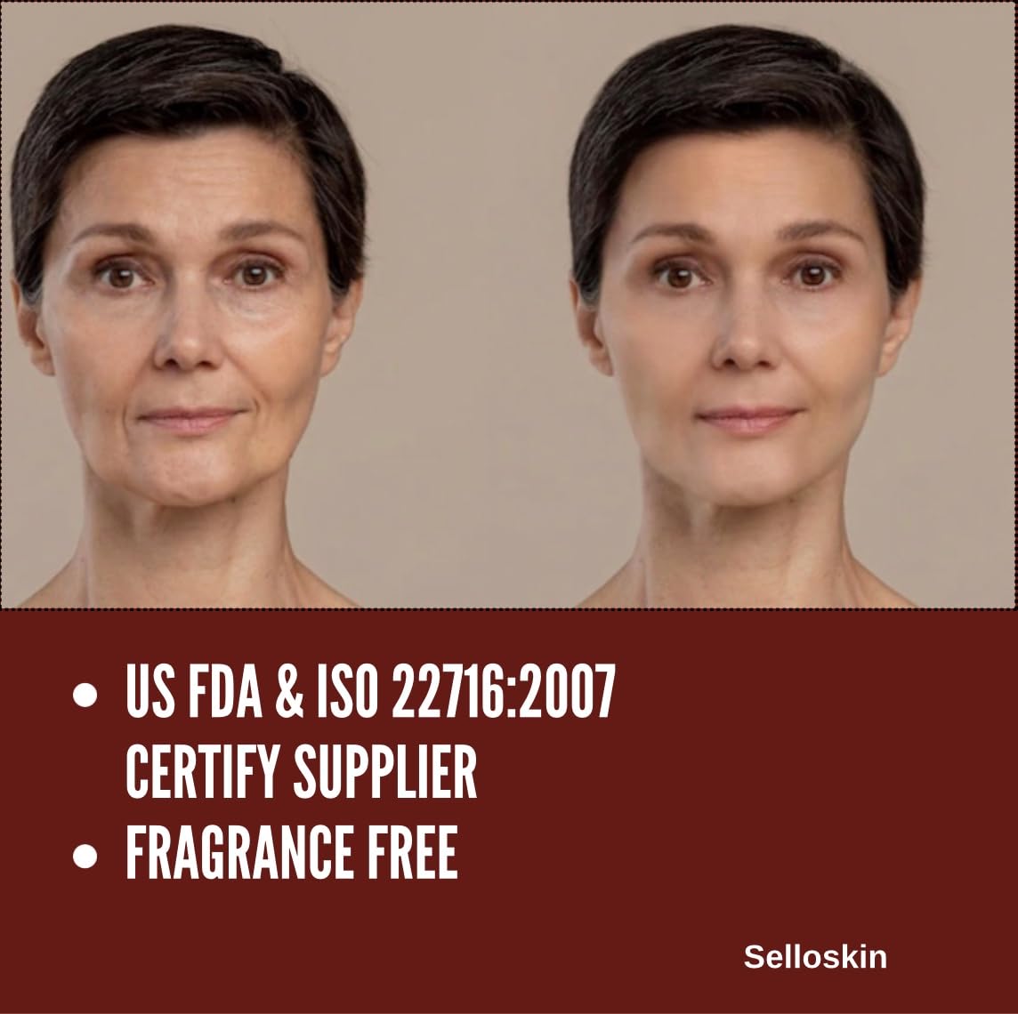 Selloskin Vitamin C Serum glow hints at brighter complexion