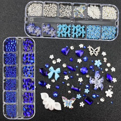 SEMATA close-up of flower heart and butterfly shapes offering design variety