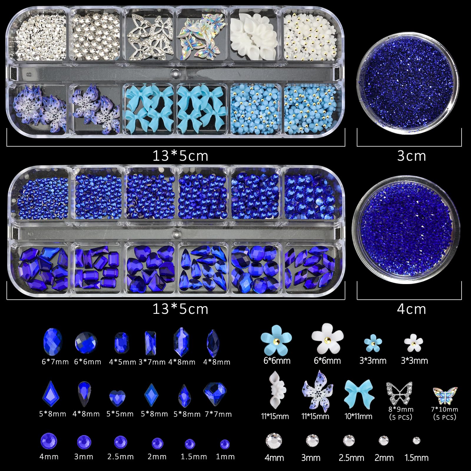 SEMATA rhinestones decorating phone case illustrating versatile craft uses