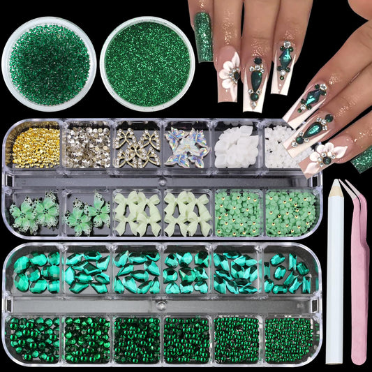 SEMATA front packaging box set showing tools and four boxes, simplifies DIY manicures