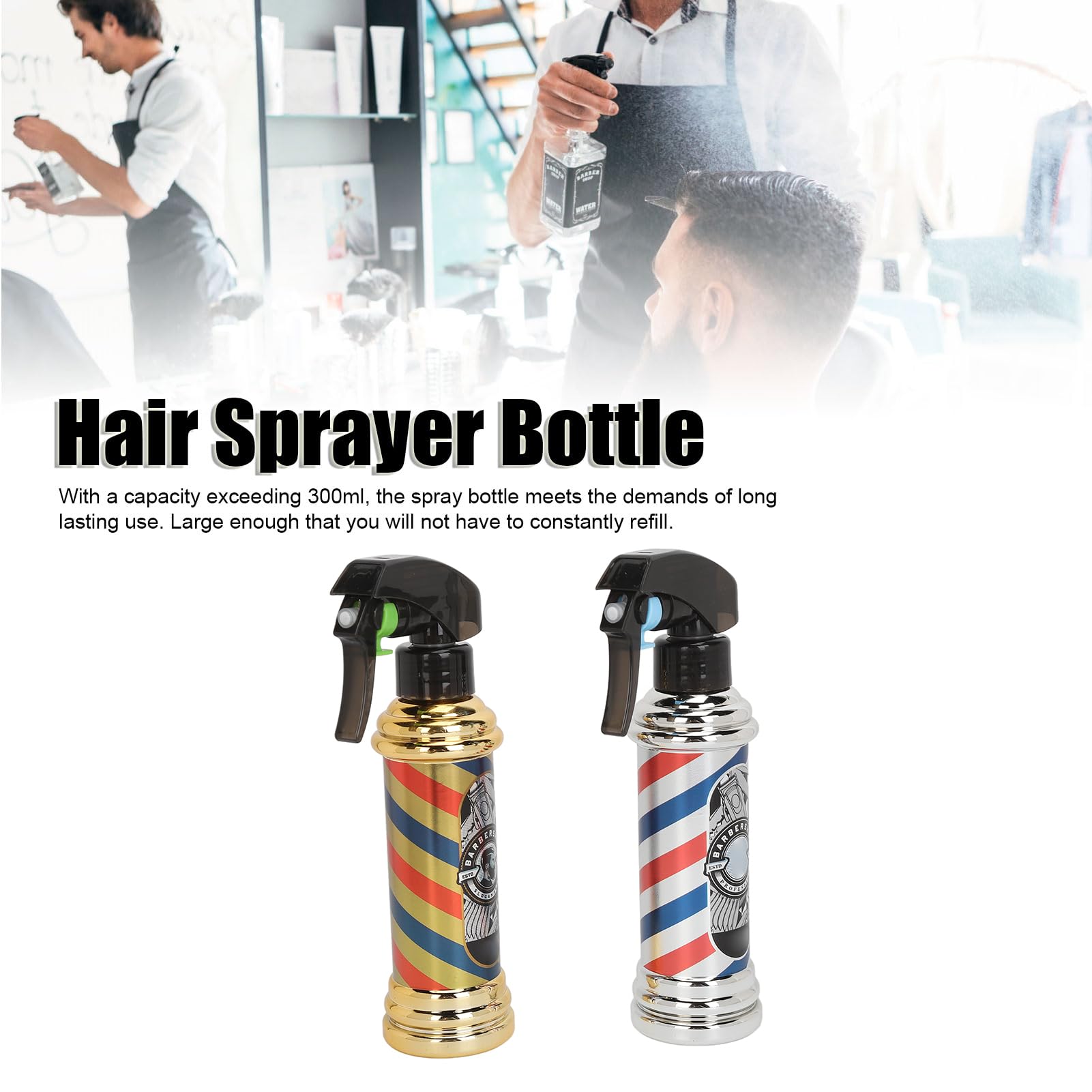 Semme adjustable volume spray switches from light to stronger mist
