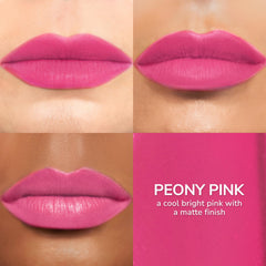 SeneGence LipSense HydraMatte contains hydrating ingredients for moisturized lips.