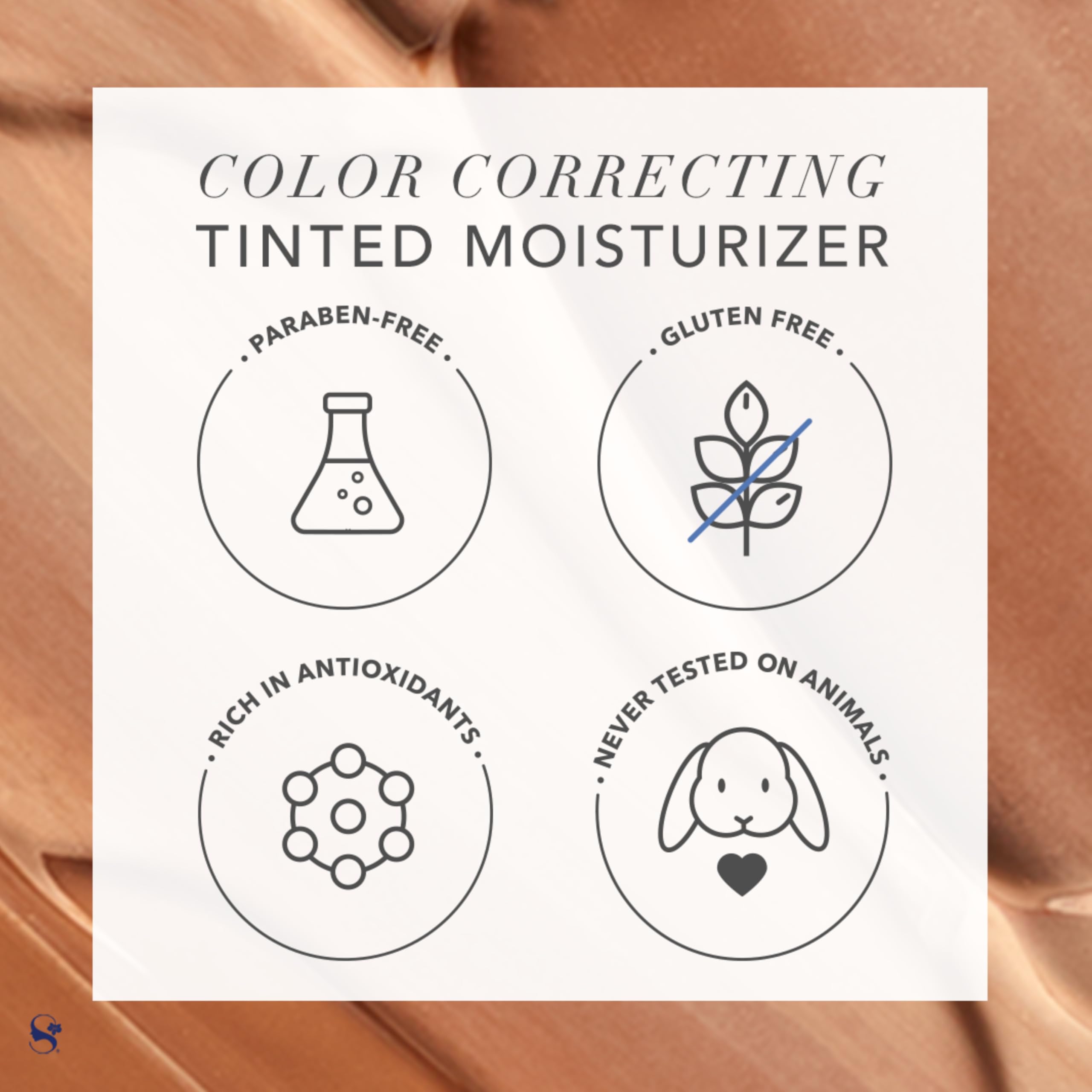 Long-lasting, water-resistant finish from SeneGence MakeSense tinted moisturizer