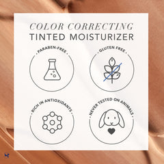Long-lasting, water-resistant finish from SeneGence MakeSense tinted moisturizer