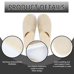 SENJUNSAFE non-slip EVA soles reduce slips in bathrooms and damp areas.
