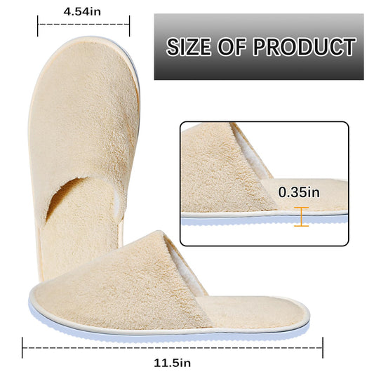 SENJUNSAFE washable disposable hotel slippers provide hygienic travel comfort.