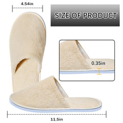 SENJUNSAFE washable disposable hotel slippers provide hygienic travel comfort.