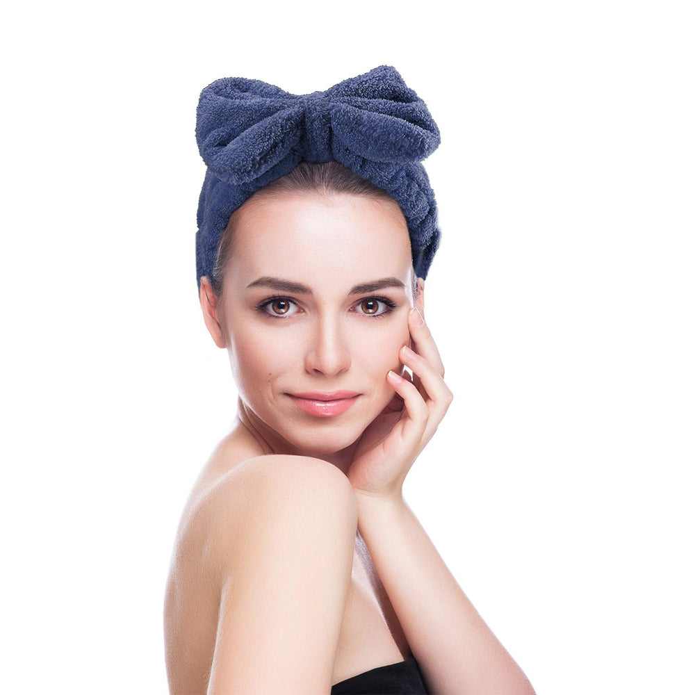 Senkary bow-tie headband ready for spa days and gift-ready skincare sessions.