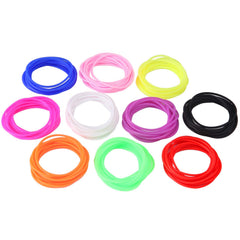 Senkary nonluminous jelly bracelets ideal for weddings, birthdays, and festivals