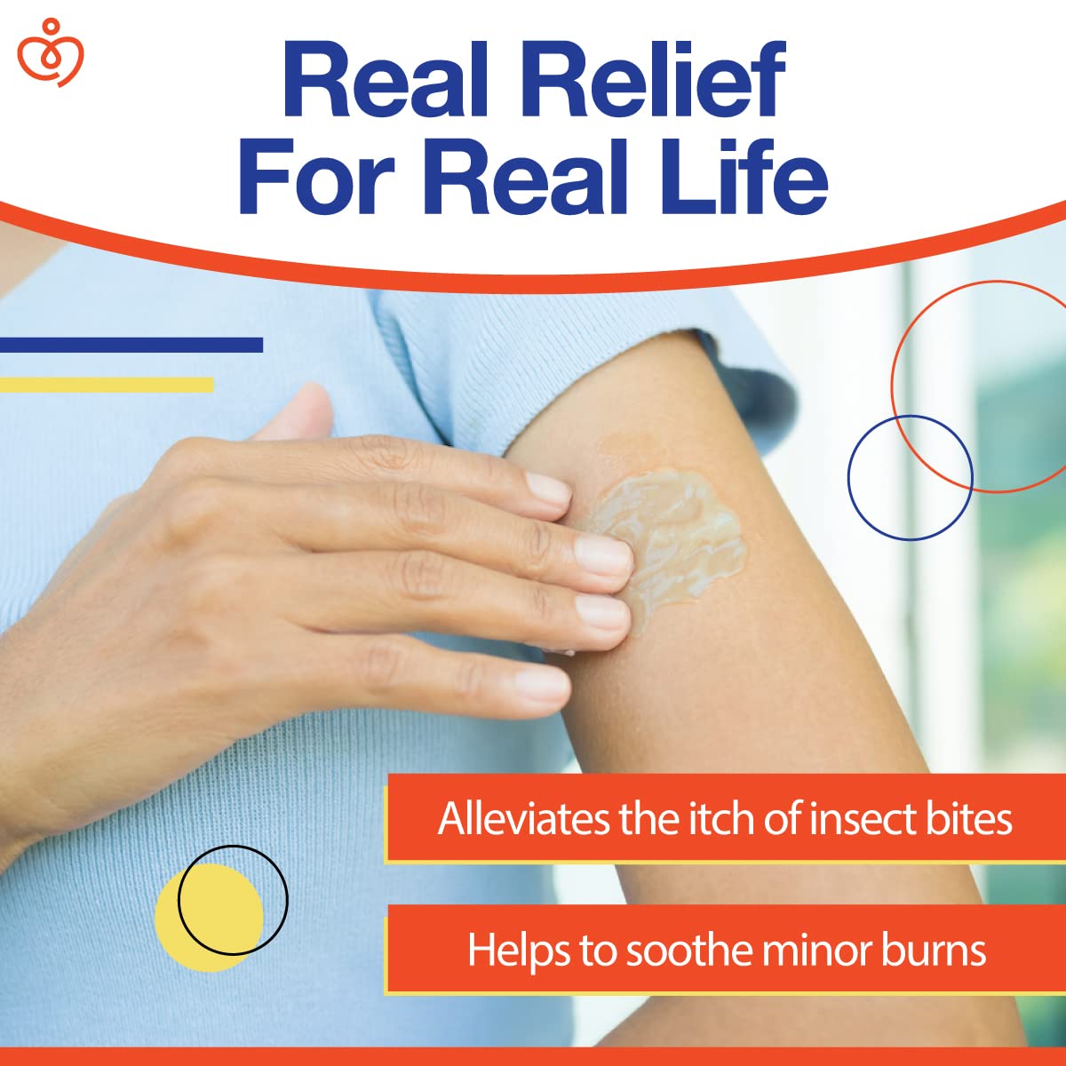 Sensiv Aloe Gel for sunburn care, suitable for indoors and outdoors.
