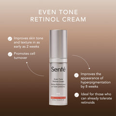 Sente Even Tone Cream pump-dispense shows controlled, precise application