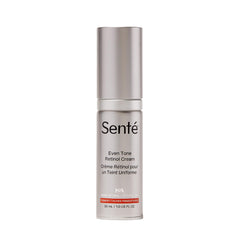 Sente Even Tone Cream tube close-up for easy nightly retinol routine
