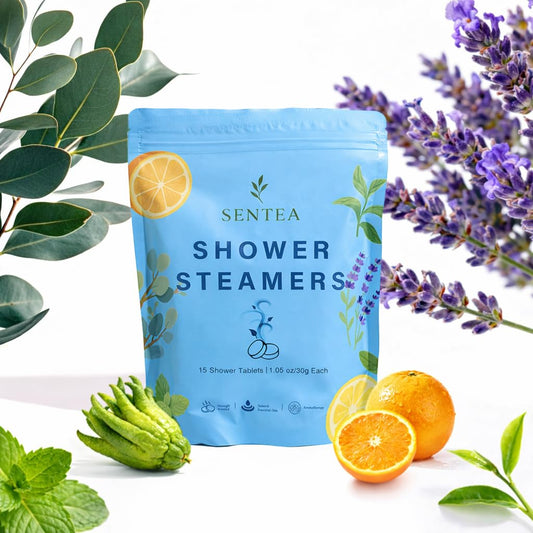 SENTEA variety pack shower steamer for spa-like aromatherapy in daily showers