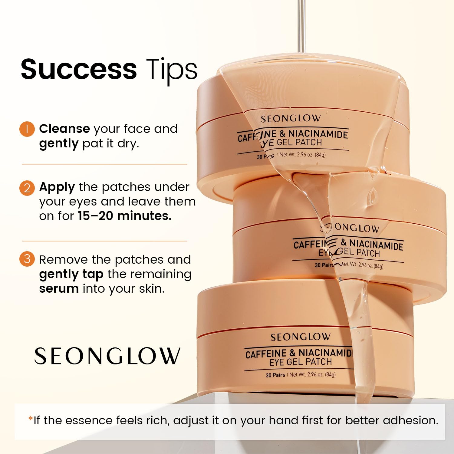 SEONGLOW on-the-go skincare ideal for busy days