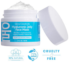 SeoulCeuticals made-in-USA mask, paraben-free and natural ingredients.