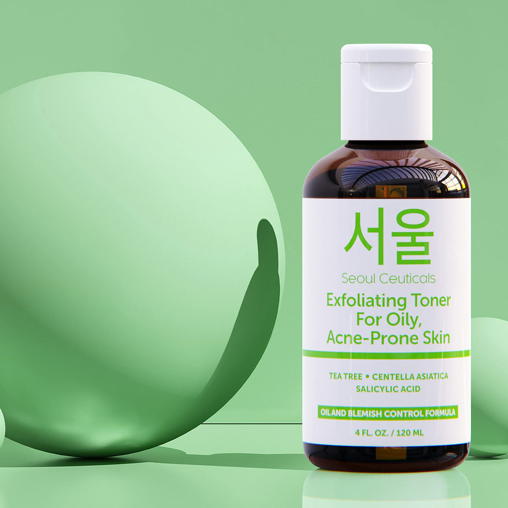 SeoulCeuticals toner with a clear, balanced finish for refreshed skin.