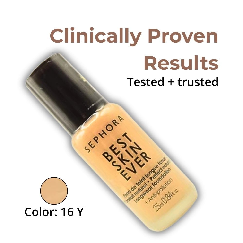 SEPHORA Best Skin Ever foundation on skin for everyday wear and comfortable feel.