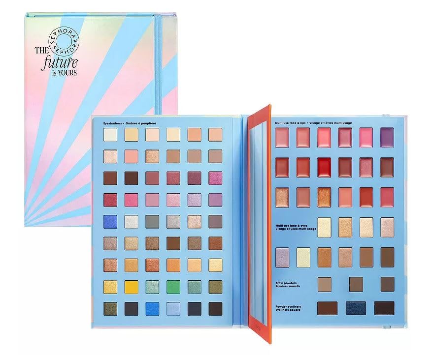 SEPHORA Blockbuster palette cover with 88 shades for versatile full-face looks