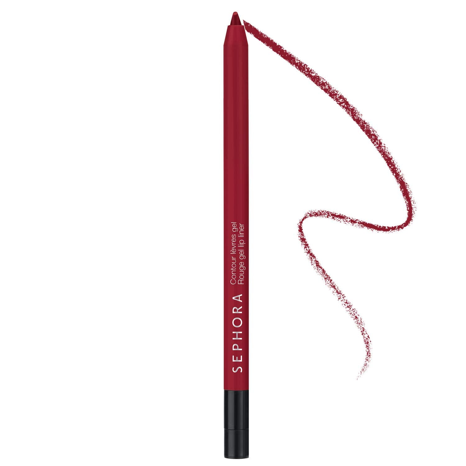 SEPHORA Collection Retractable Rouge Gel Lip Liner 12 The Red defines lip contour and wear