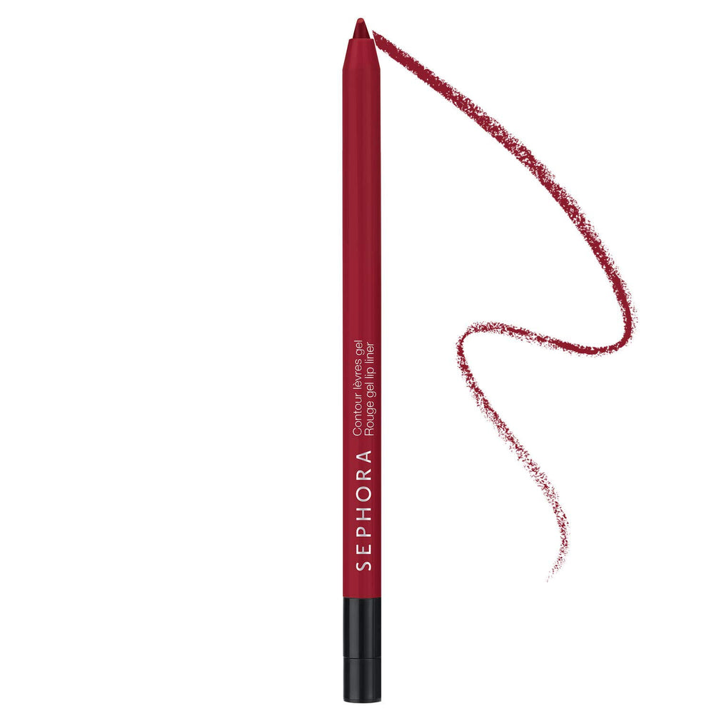 SEPHORA Collection Retractable Rouge Gel Lip Liner 12 The Red defines lip contour and wear