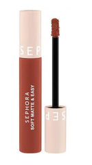 Sephora Collection Soft Matte Easy Lipstick 2 Whatsoever—smooth application for long-lasting color.