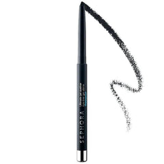 SEPHORA Collection Ultimate Gel Waterproof Eyeliner Pencil Matte Black for precise one-stroke application that lasts