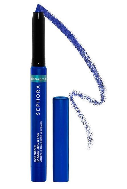 SEPHORA Colorful Waterproof Shadow & Liner Multi-Stick in Cobalt Shimmer for all-day color and budge-proof definition