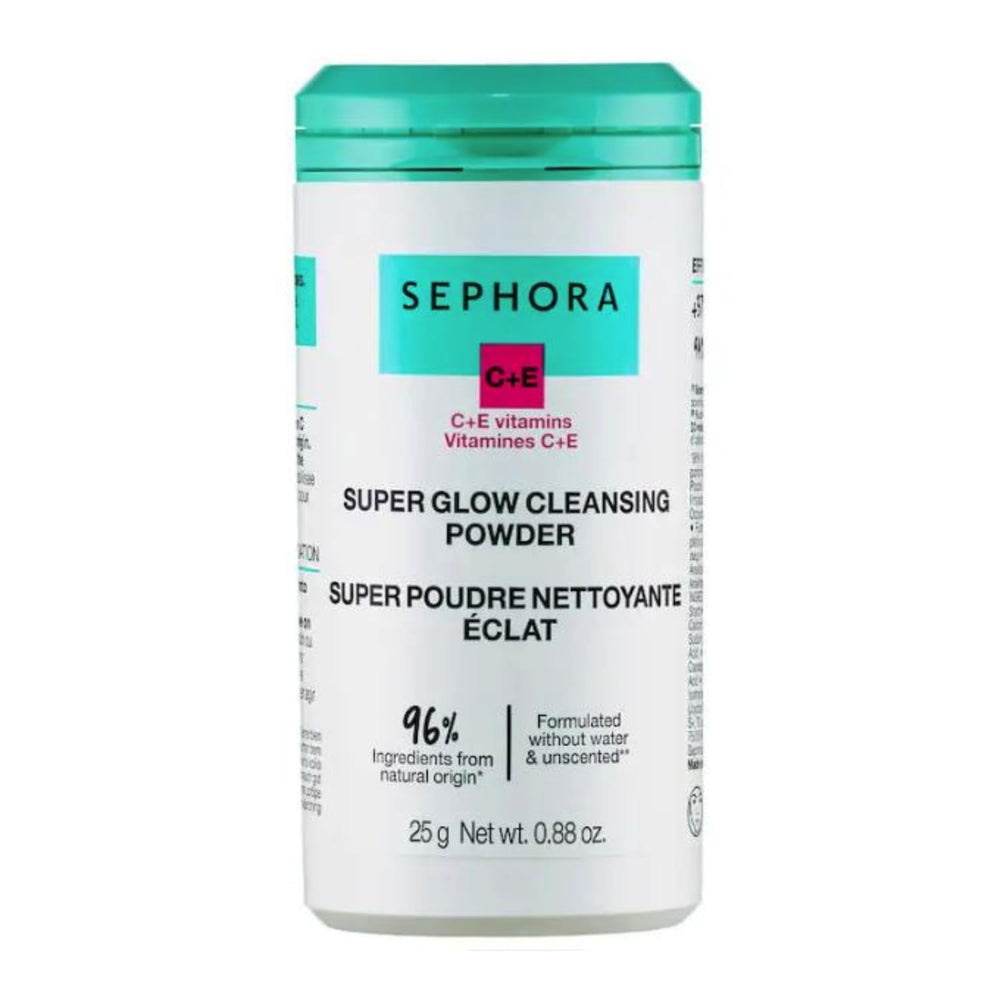 Sephora Favorites Vitamin C and E Super Glow cleansing powder compact for radiant skin