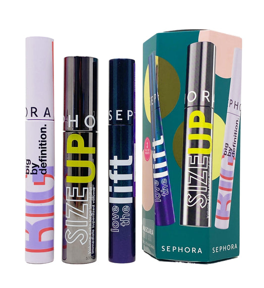 SEPHORA Love The Lift mascara with lifted lashes and defined curl.