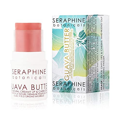 Seraphine Botanicals creamy-stain butter texture delivers a sheer, blendable color.