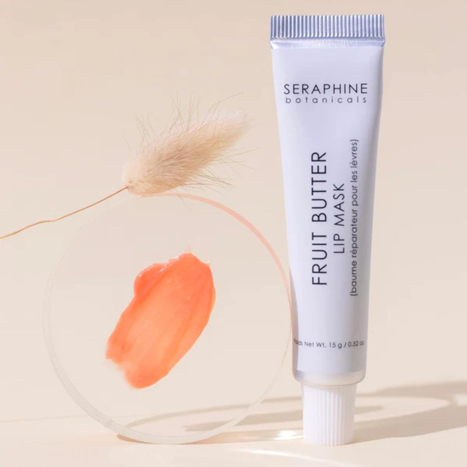 Seraphine Botanicals Day or Night Use lip care versatility.