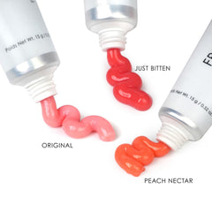 Seraphine Botanicals Peach Nectar Shade lip balm adds natural color.