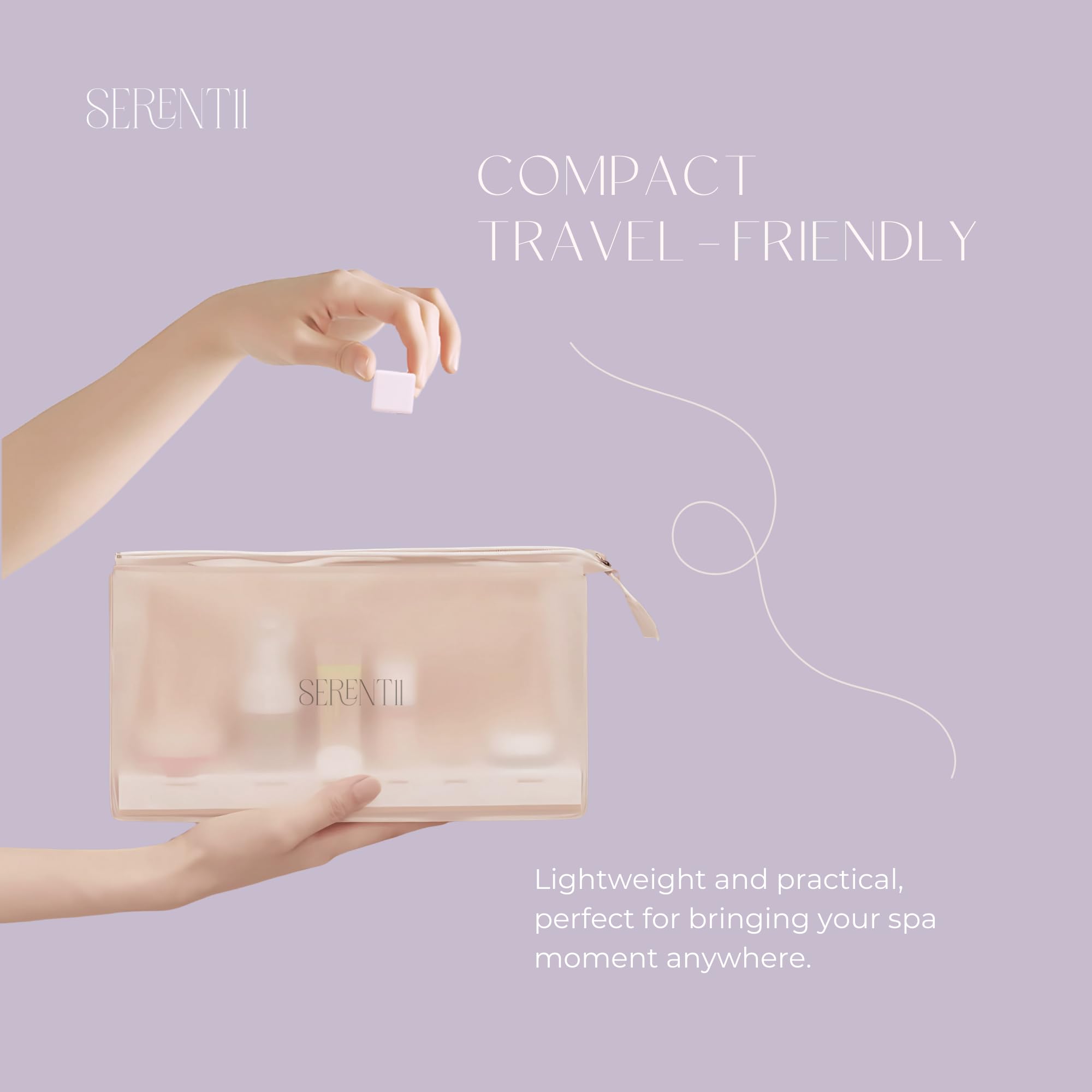 Serentii individually wrapped steamer preserves freshness and clean use