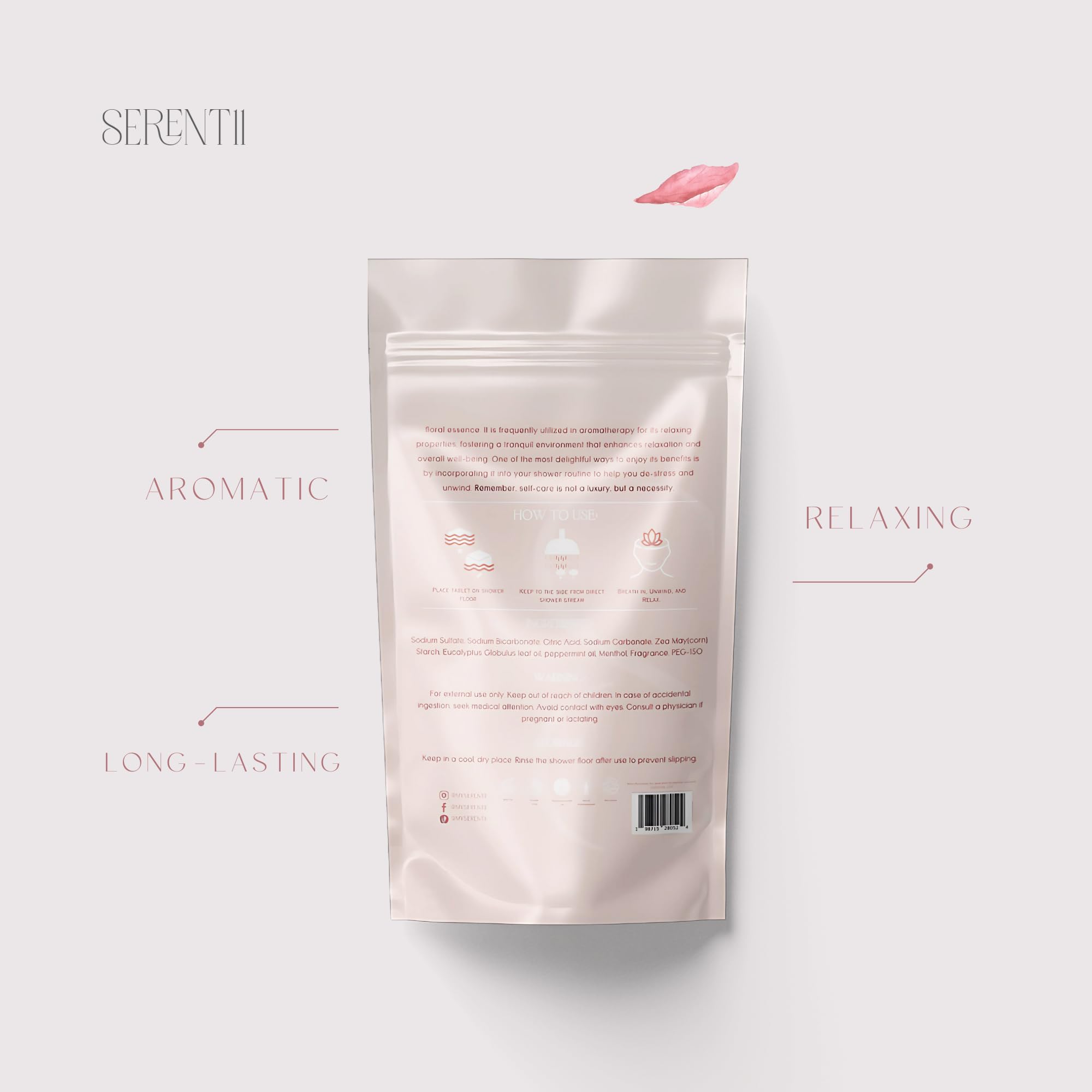 Serentii rose pack collection displayed together.