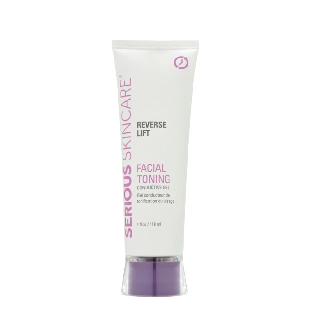 Serious Skincare Collagen Conductive Gel bottle ready for use with microcurrent devices and RF sessions