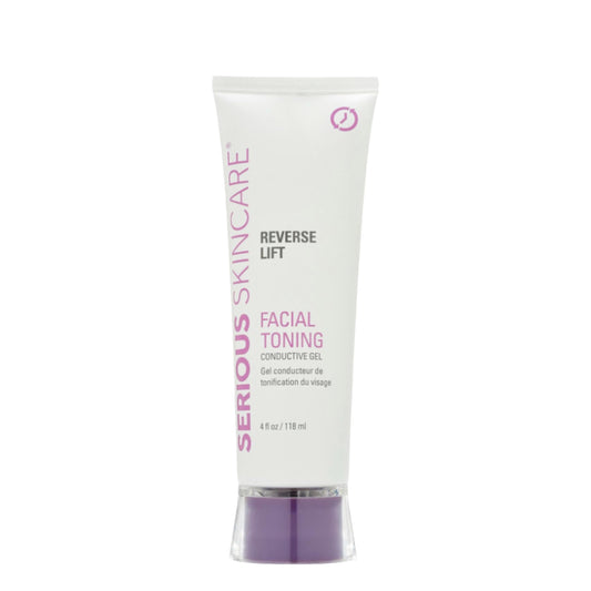 Serious Skincare Collagen Conductive Gel bottle ready for use with microcurrent devices and RF sessions