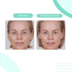Glycolic Cleanser pour-shot showing deep pore cleansing without oily residue.