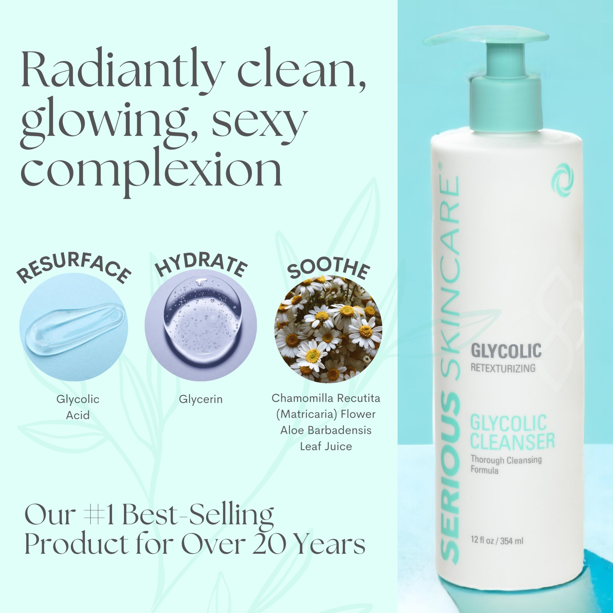 Serious Skincare Glycolic Retexturizing Pads deliver micro-exfoliation for smoother skin