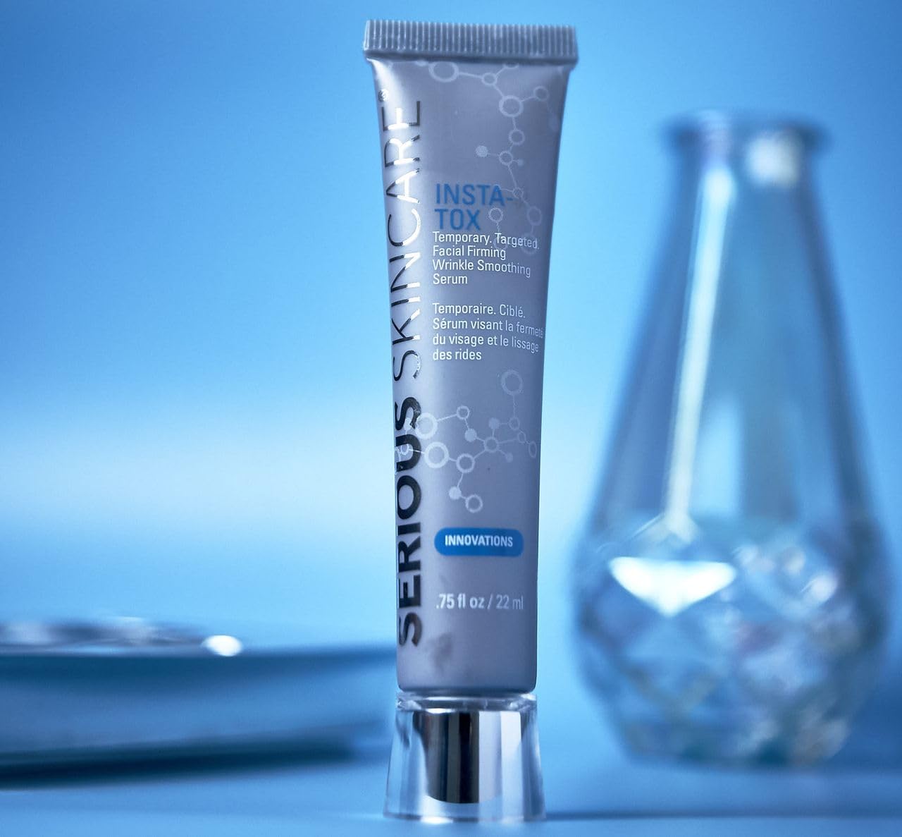 Serious Skincare INSTA-TOX cruelty-free label visible
