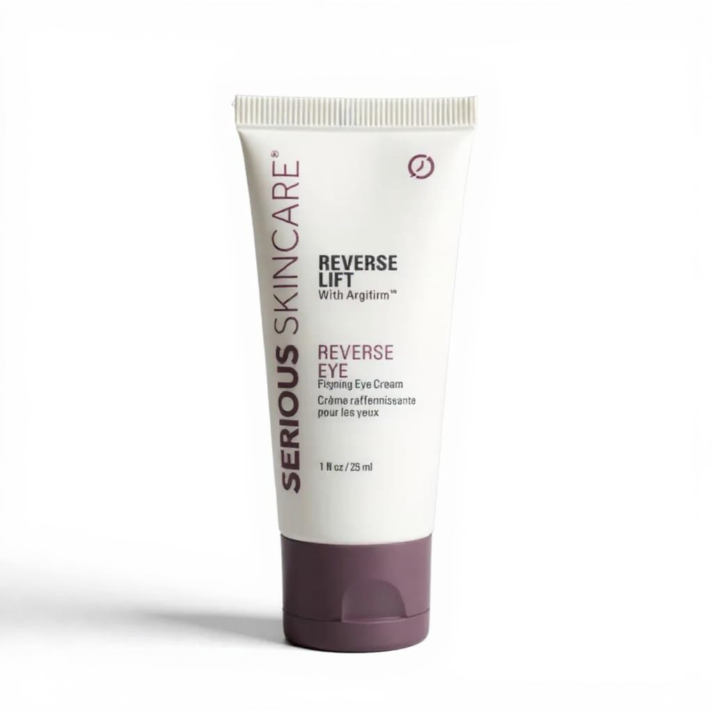Serious Skincare Reverse Lift Eye Cream tube smooths the eye area.