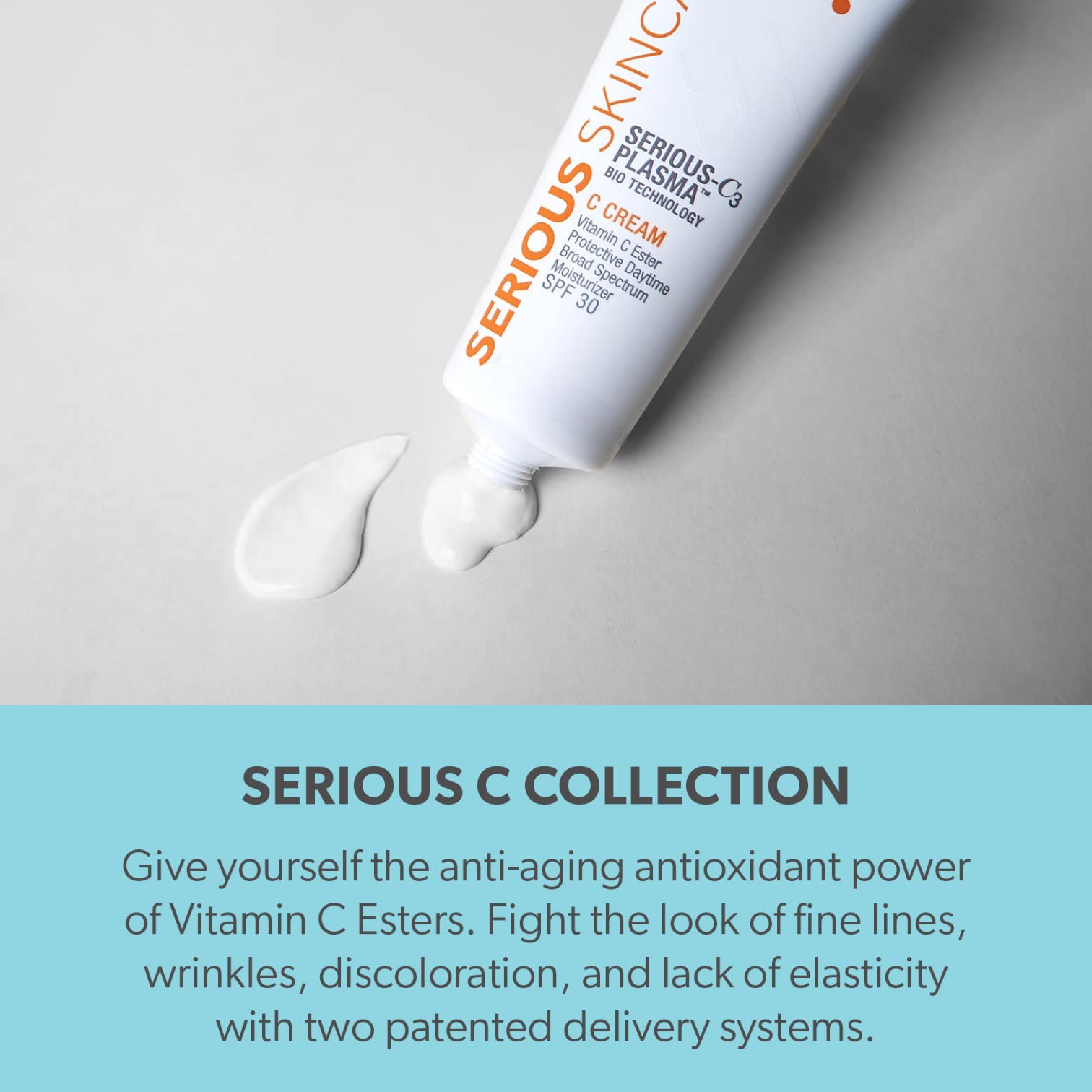 Serious Skincare sensitive skin formula badge on packaging