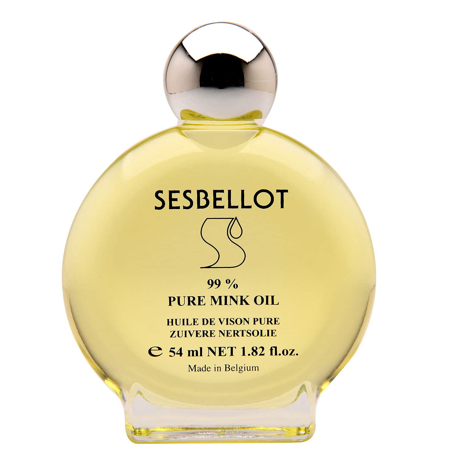 SESBELLOT European 99% Pure Mink Oil bottle, silky hydration for the skin