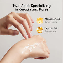 SetaLisse sensitive skin-friendly label signals gentle, non-irritating care.