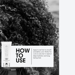 SEVEN Cubica Define frizz control delivers glossy, smooth curls throughout the day