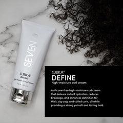 SEVEN Cubica Define packaging close-up with USA-made label