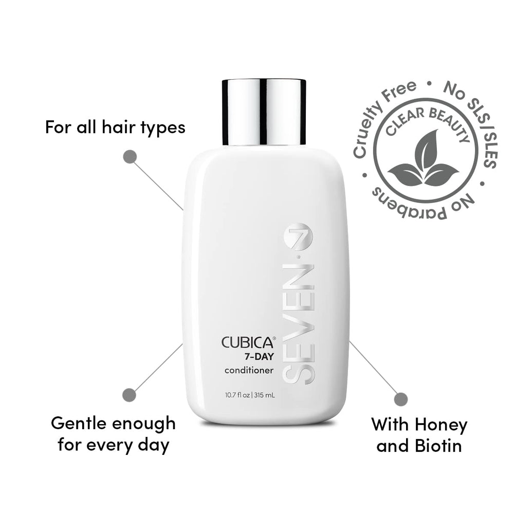 SEVEN Cubica conditioner with shea butter and Pro Vitamin B5 ingredients