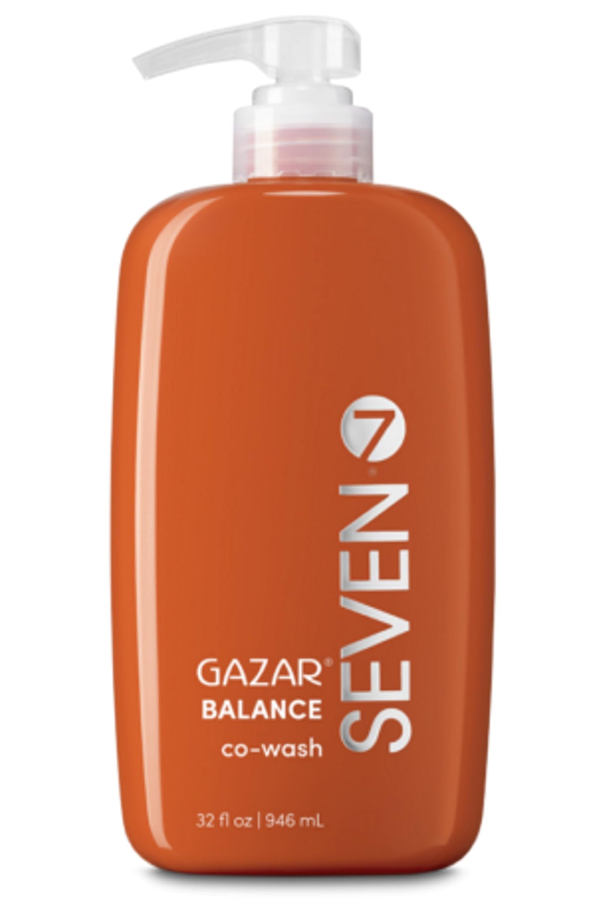 SEVEN GAZAR BALANCE bottle pour, gentle cleansing for curly and dry hair.