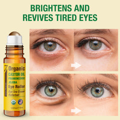 Seven Minerals eye roller with stainless steel ball provides smooth, mess-free application