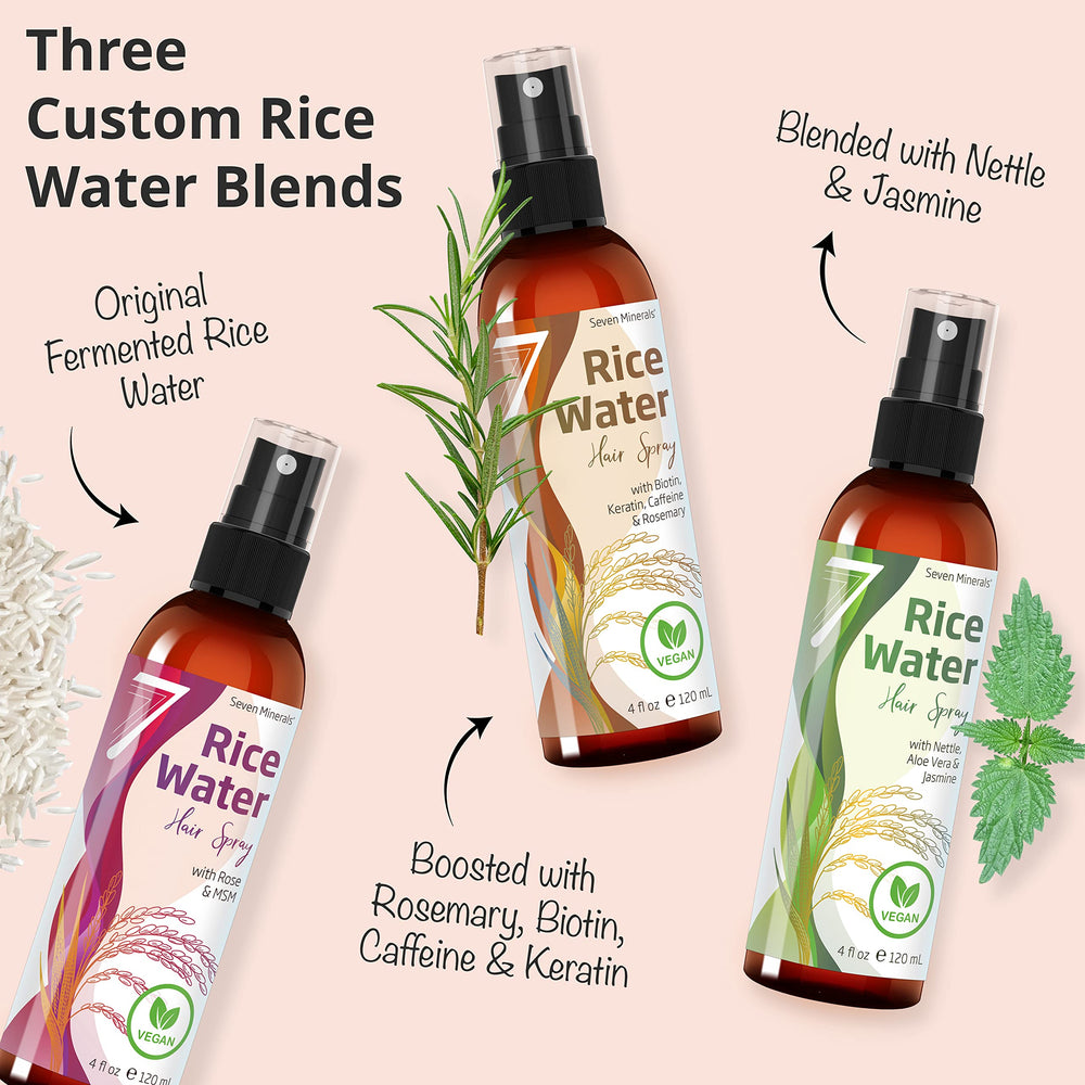 Seven Minerals packaging label emphasizes vegan and cruelty-free branding